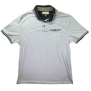 Ping Pong‎ Pro Polo Shirt Mens XL Blue Short Sleeve Pocket Cotton Blend India